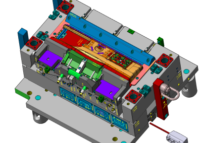 Nutzen Sie VISI CAD/CAM-Dienstleistungen für erstklassige Kunststoffspritzwerkzeuge und Werkzeugkonstruktionen im Automobilbereich.